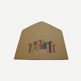 Fashion Logo printing High Quality Bio-friendly Paper Envelopes Wholesale Western Style Envelope